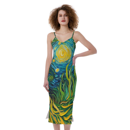 “Vincent Through the Seagrass” Women's Cami Dress