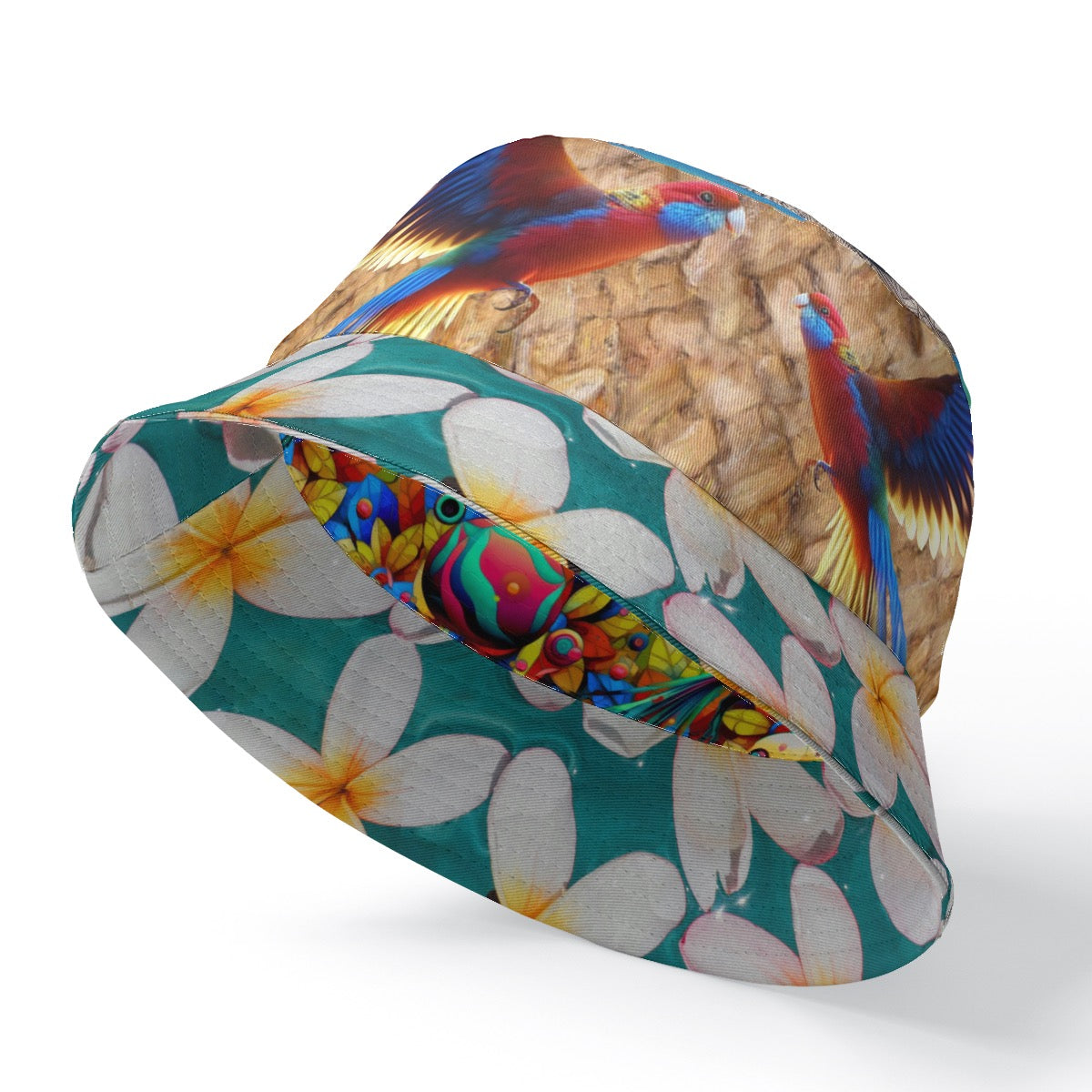 “Tropicana” Double-Side Printing Bucket Hat