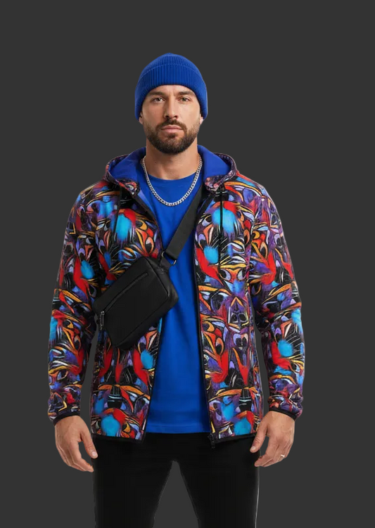 “Soul Energy” Unisex Warm Hooded Jacket
