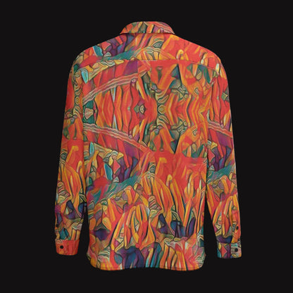 “Chromatic Fusion” Business Long Sleeve Pocket Shirt|115GSM Cotton poplin