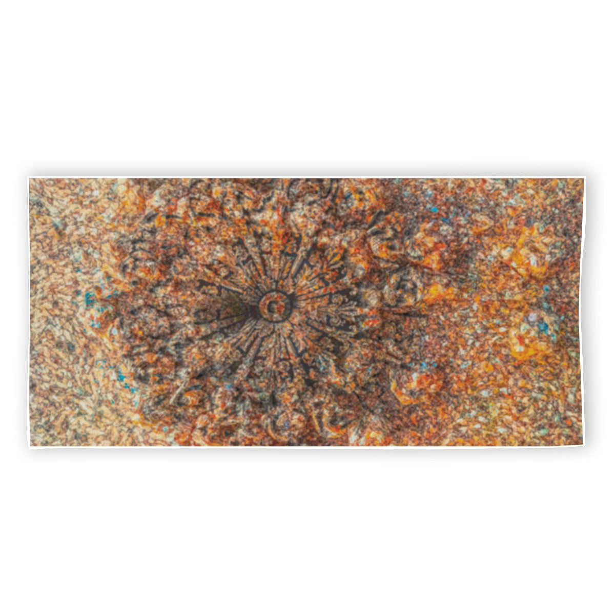 “Sand Crab” Rectangular Beach Towel