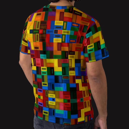 “Blocked” (imageproject) Men's O-Neck T-Shirt | 190GSM Cotton