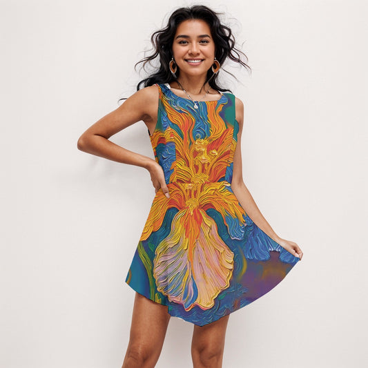‘Iris” Women's Tank Top Dress