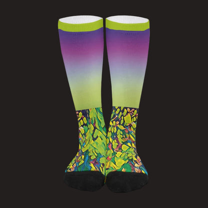 “Fern” Unisex Long Socks