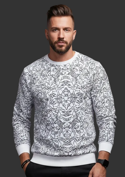 “Doodler” Men's Heavy Fleece Sweatshirt