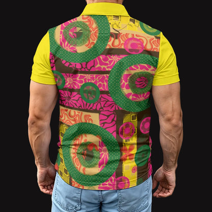 “Neo-Retro” Men's Polo Shirt