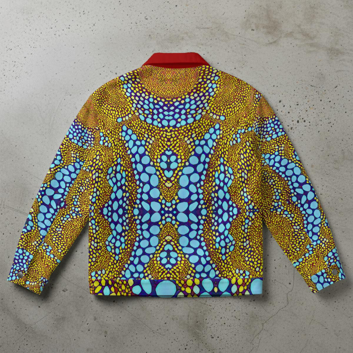 “Sunstone”  Unisex Collared Jacket