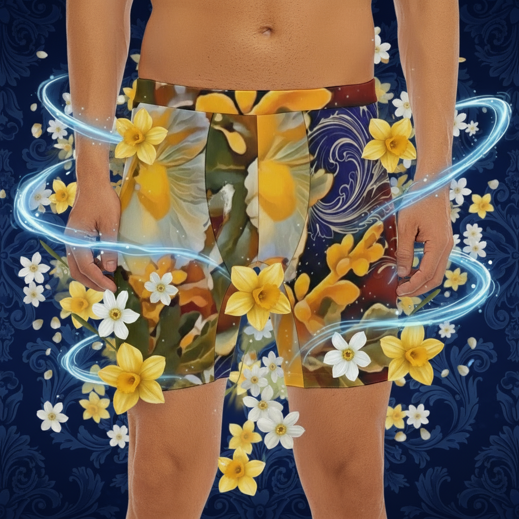 “Solara” Men's Long Boxer Briefs