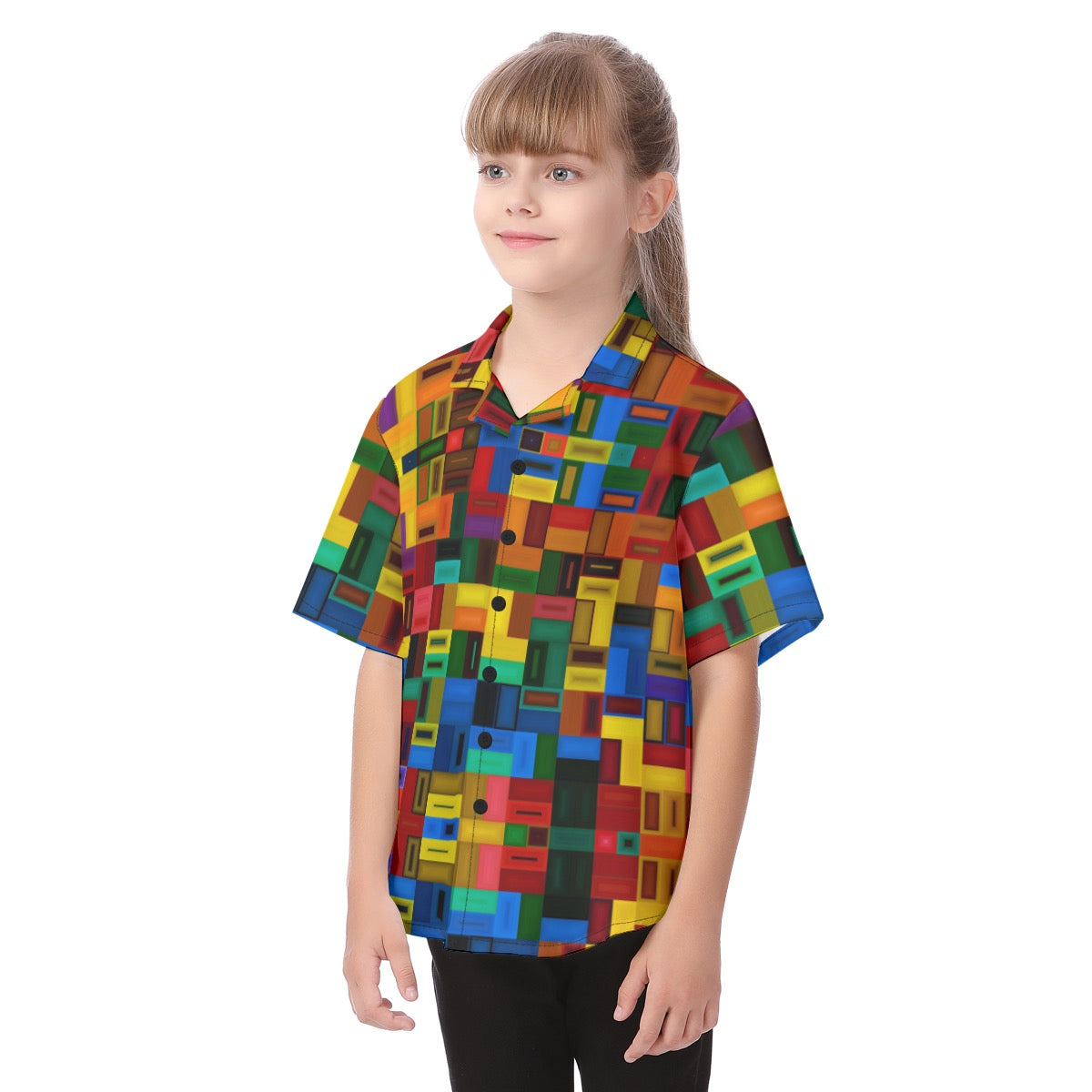 “Blocked” Kid's Hawaiian Vacation Shirt