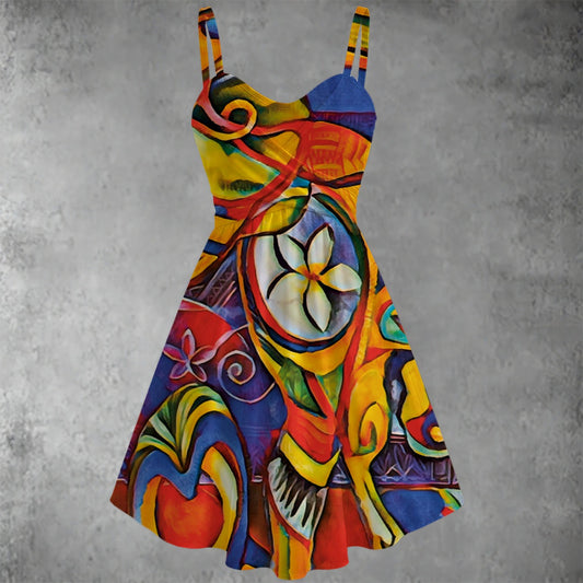 “Sassy” Women's Spaghetti Strap Dress