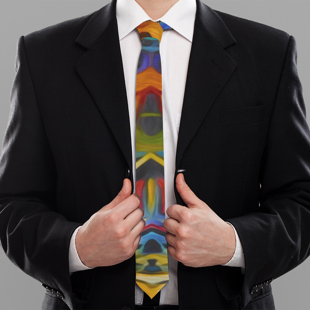 “Exotic Rhythms” Necktie