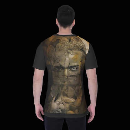 “Poly Flora” Men's T-shirt | Birdseye