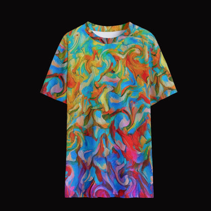 “Fire & Ice” Children's Round Neck T-Shirt|145GSM Birdseye
