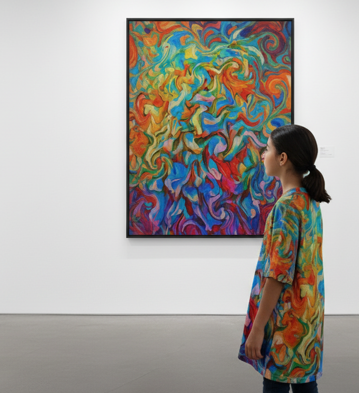 “Fire & Ice” Children's Round Neck T-Shirt|145GSM Birdseye