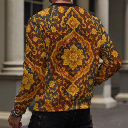 “Persia”  Men's Heavy Fleece Sweatshirt
