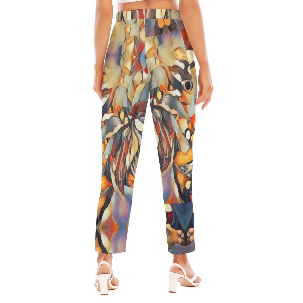 “Outback Hues “ Women's Loose Straight-leg Pants