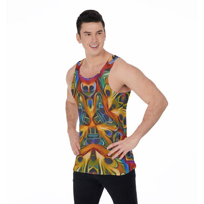 “Exotic Rhythm” Men's Tank Top