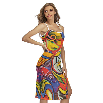 “Sassy” Women's Back Cross Cami Dress
