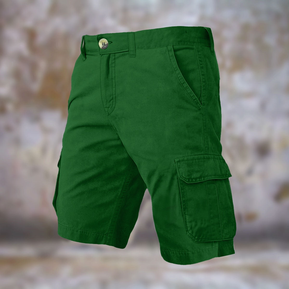 “India Green” Men's Cargo Shorts