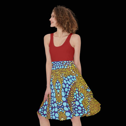 “Sunstone” Women's Sleeveless Dress