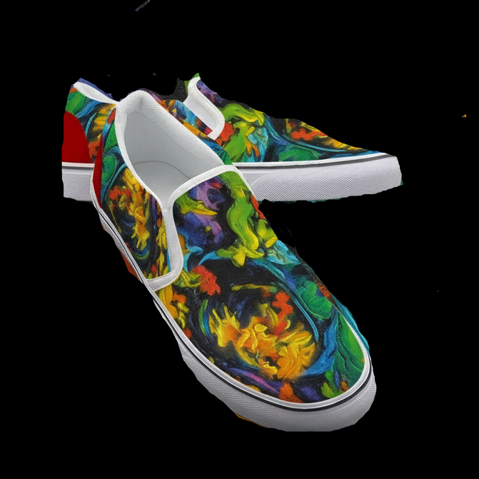 “Canvas Kids” Kid's Slip On Sneakers