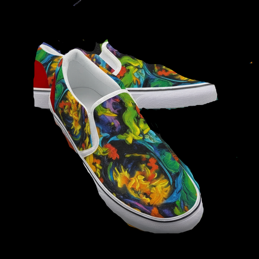 “Canvas Kids” Kid's Slip On Sneakers
