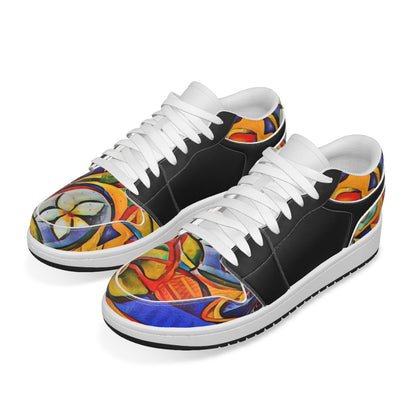 “SASS-E” Men's Low State Leather Stitching Shoes
