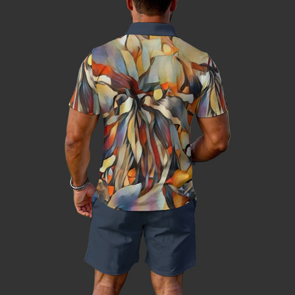 “Outback Hues” Men's Polo Sportswear Set