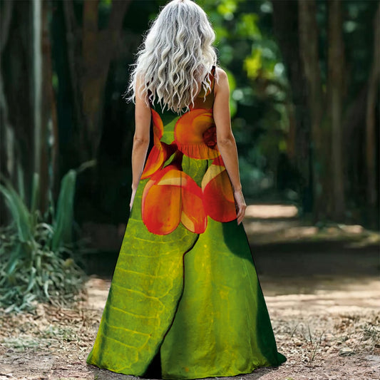 “Crown of Thorns” Women’s Sleeveless Maxi Dress