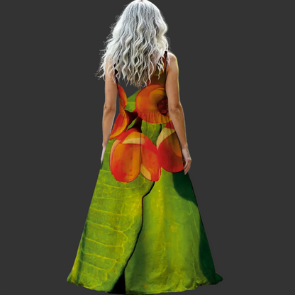“Crown of Thorns” Women’s Sleeveless Maxi Dress