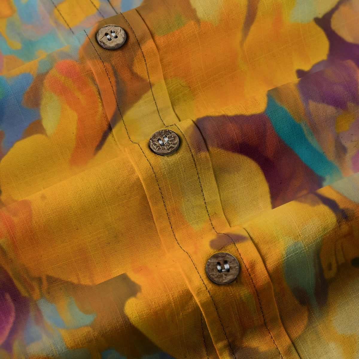 “Copper Strike” Men's Breathable Cotton Shirt|125GSM