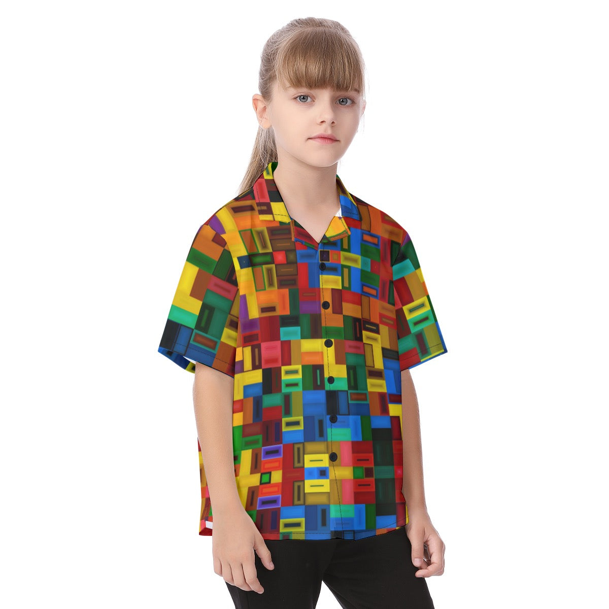 “Blocked” Kid's Hawaiian Vacation Shirt