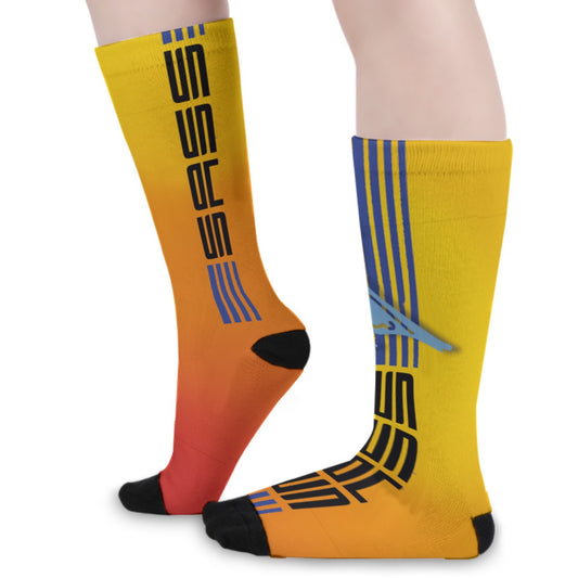 “Oceanic”  Unisex Long Socks