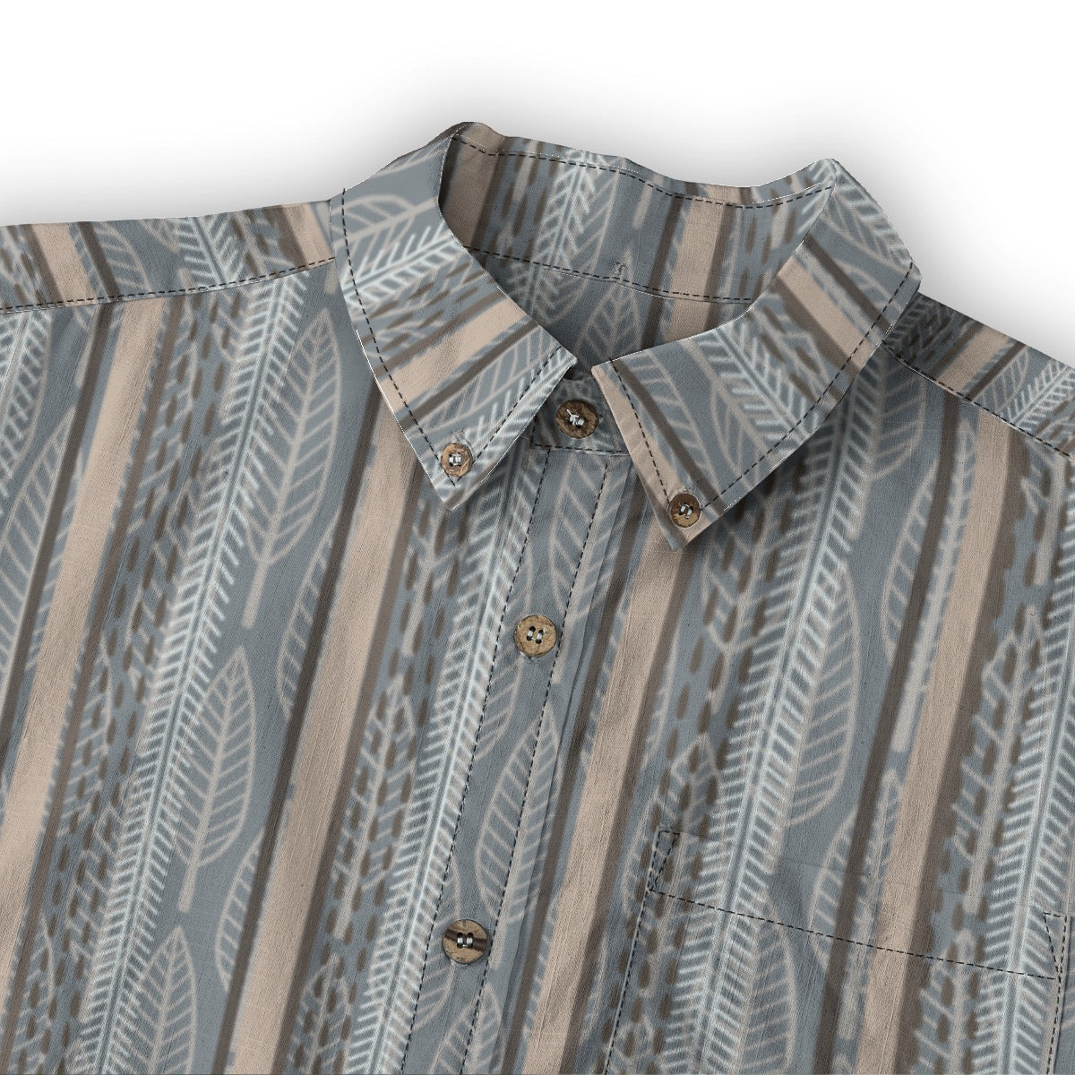 “Charlie” Men's Casual Lapel Long Sleeve Shirt|125GSM Cotton