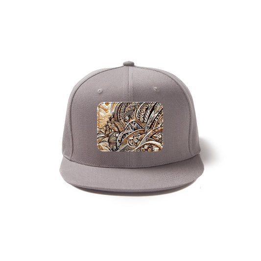 Snapback Hat with Metal Buckle