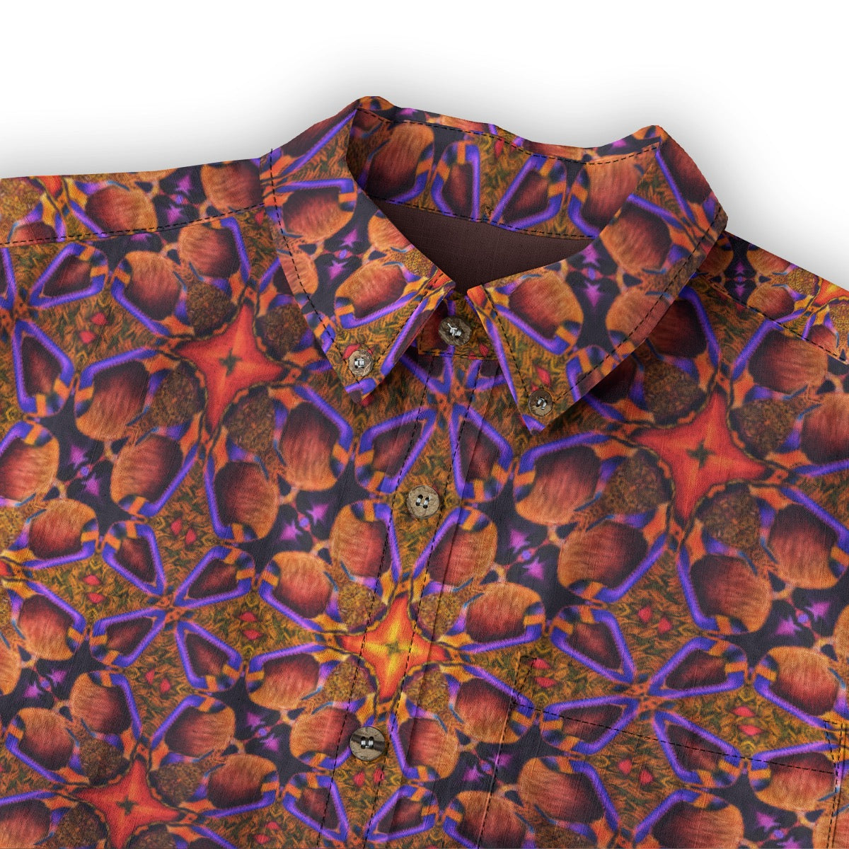 “Inverell”  Men's Casual Lapel Long Sleeve Shirt|125GSM Cotton