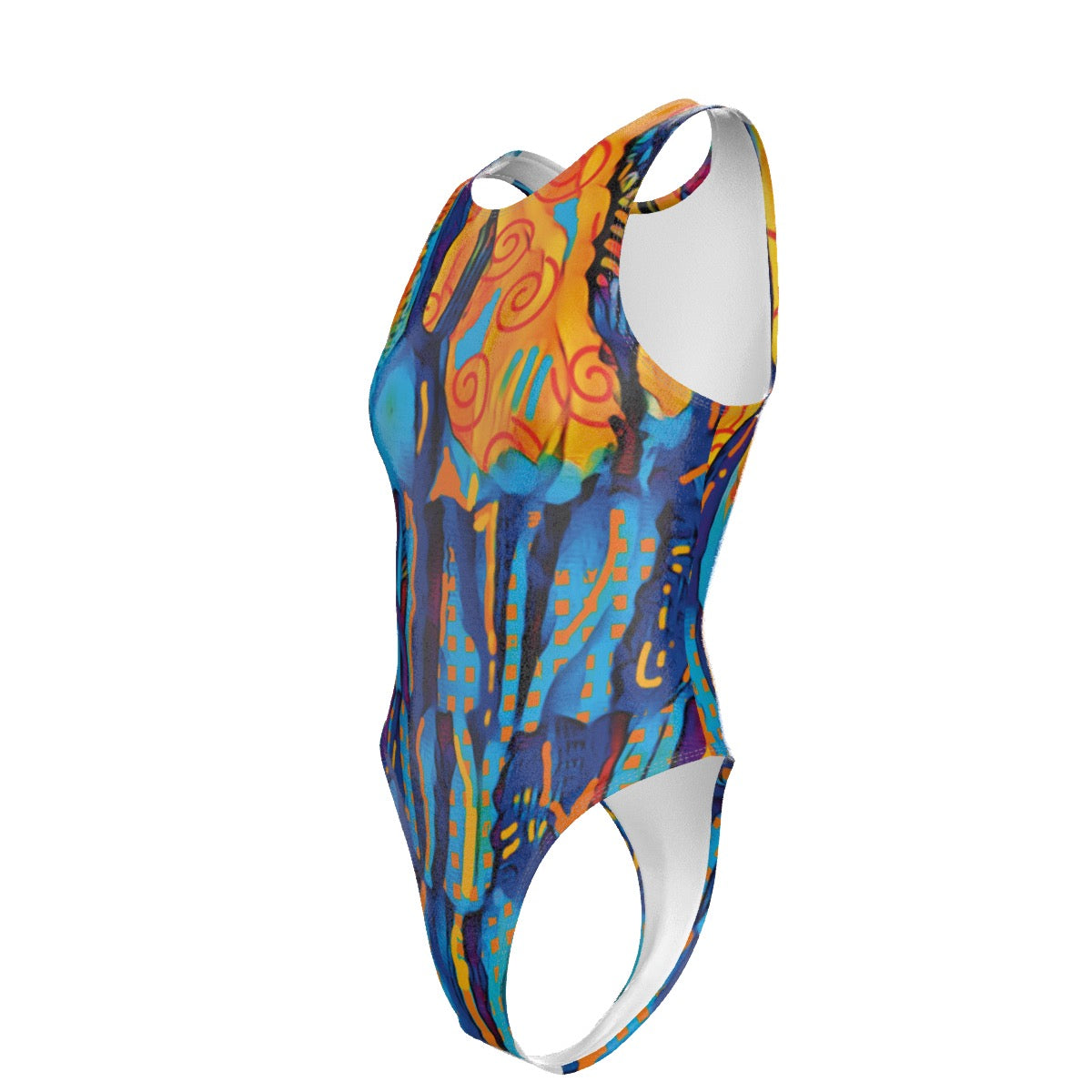 “Oceanic” Women's Tank Bodysuit