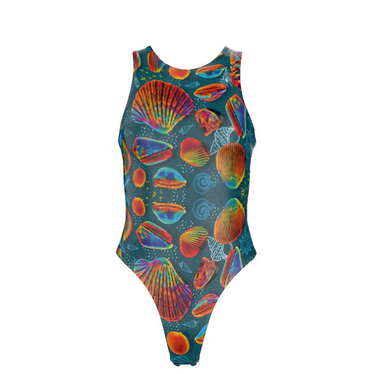 “Peregian Shells” Women's Tank Bodysuit