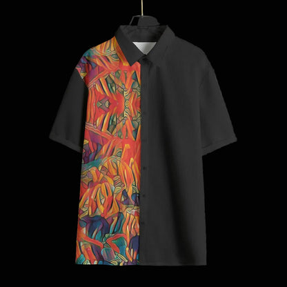 “Inferno”  Unisex Shirt With Folding Sleeve