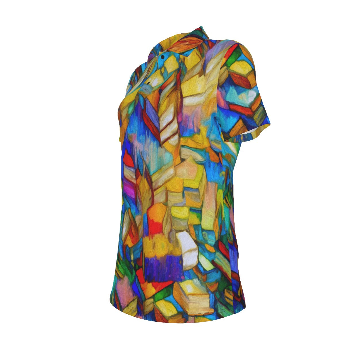 “Colour Block” Women's UV Protection POLO Shirt