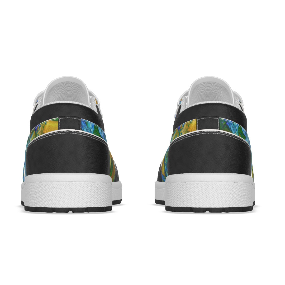 “Arcadia” Men's Low State Leather Stitching Shoes