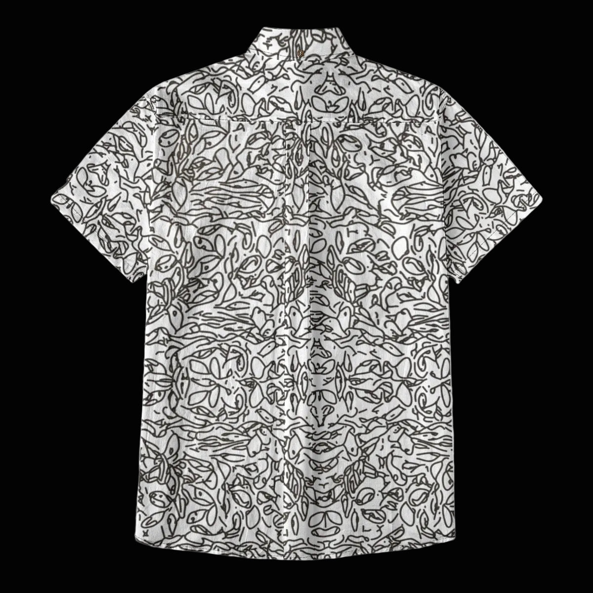 “Doodler” Men's Breathable Cotton Shirt|125GSM