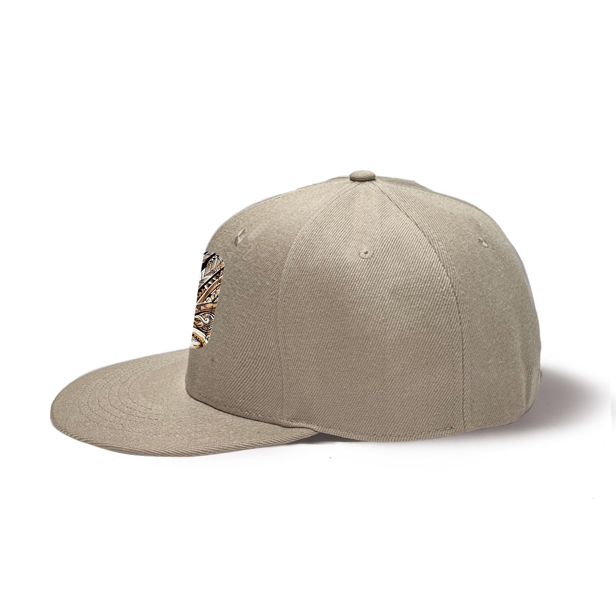 Snapback Hat with Metal Buckle