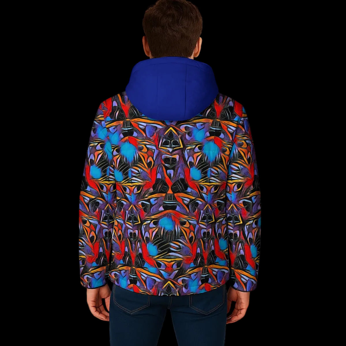 “Soul Energy” Unisex Warm Hooded Jacket