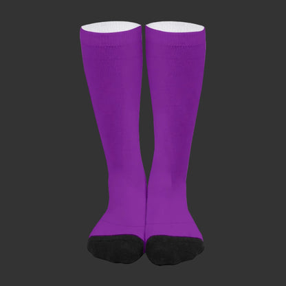 “True Purple” Unisex Long Socks