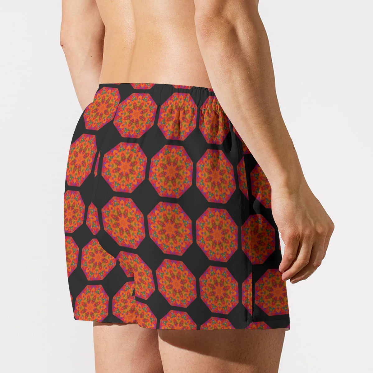 “Warm Hexa” Men's Short Boxer Briefs|115GSM Cotton poplin