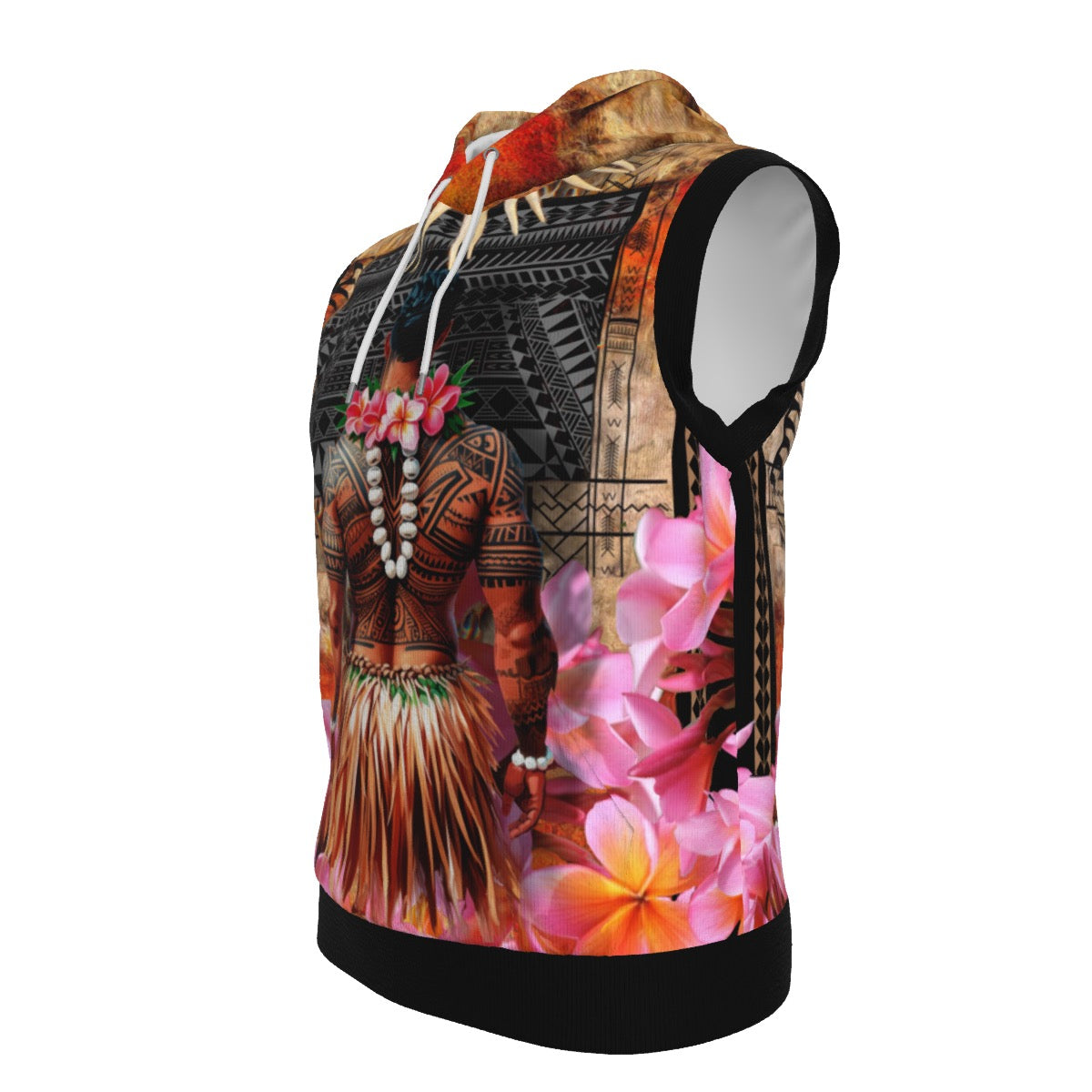 “Toa” Unisex Hooded Vest