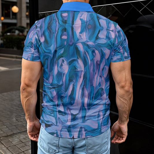 “Moonlight Paperbark”  Men's Polo Shirt