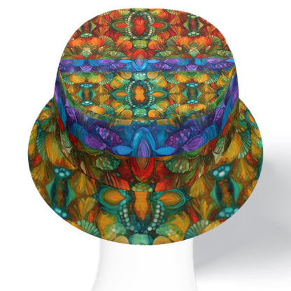 “Botanic Nebula” Double-Side Printing Bucket Hat