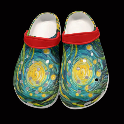 “Vincent through the Seagrass” Men's Classic Clogs